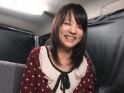 Mikako Abe nice Asian teen enjoys using shaved pussy
