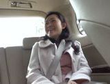 Kaoru Shinjyou in outdoor car sex action picture 34