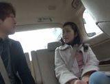 Kaoru Shinjyou in outdoor car sex action picture 39