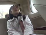 Kaoru Shinjyou in outdoor car sex action picture 40