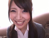 Busty Asian AV model Yuuka Tachibana enjoys head and pussy fucking picture 4