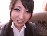 Busty Asian AV model Yuuka Tachibana enjoys head and pussy fucking picture 5