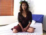 Kyoko Izumi Hot Asian mature model enjoys masturbation picture 12