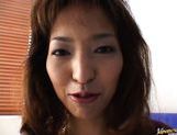 Kyoko Izumi Hot Asian mature model enjoys masturbation