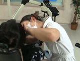 Hot Asian female dentist gets seduced and screwed hard picture 11