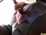 Ai Hiyoshi Hot Japanese schoolgirl has sex for fun picture 32