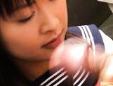 Ai Hiyoshi Hot Japanese schoolgirl has sex for fun picture 41