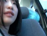 Kinky Japanese teen Arisa Nakano gets screwed in a car picture 109