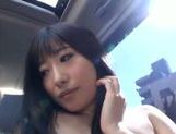 Kinky Japanese teen Arisa Nakano gets screwed in a car picture 151