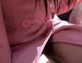 Kinky Japanese teen Arisa Nakano gets screwed in a car picture 164