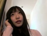 Kinky Japanese teen Arisa Nakano gets screwed in a car picture 2