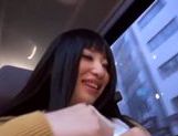 Kinky Japanese teen Arisa Nakano gets screwed in a car picture 49