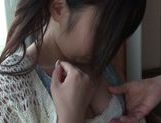 Sexy amateur Mika Nanjo deep throats guy bounces on dick picture 36