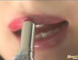 Gorgeous MILF Puts Lipstick On For A Hot Blowjob