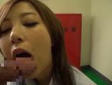 Sexy Japanese AV Model teen in uniform hot blowjob and hardcore sex picture 118