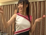 Cheerleader Tsubomi Shows Off Her Splits As She's Fucked picture 30
