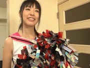 Cheerleader Tsubomi Shows Off Her Splits As She's Fucked
