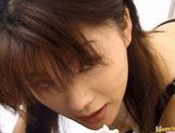 Akane Kuramochi Hot Asian girl gives hot head