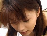 Akane Kuramochi Hot Asian girl gives hot head