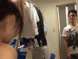 Teen Tsubomi Sucks Dick For Hot Cum In A Cheerleader Outfit