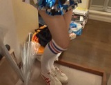 Teen Tsubomi Sucks Dick For Hot Cum In A Cheerleader Outfit