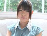 Amazing chick Asuka Shiratori gives a hot blowjob picture 11