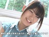 Amazing chick Asuka Shiratori gives a hot blowjob picture 15