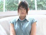 Amazing chick Asuka Shiratori gives a hot blowjob picture 16