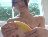 Amazing chick Asuka Shiratori gives a hot blowjob picture 57