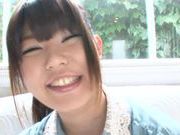 Asuka Shiratori nice teen shows off her fine Asian talents