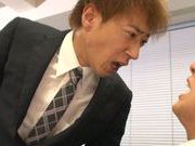 Mayu Kamiya gets cum in mouth with orgasm joy