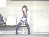 Nice Asian teen in short skirt Yuzuki Hatano sexy exposure picture 24