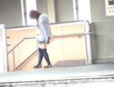 Nice Asian teen in short skirt Yuzuki Hatano sexy exposure picture 31