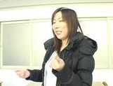 Japanese AV Model is fucked by the teacher in the classroom