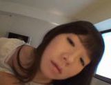 Hot Japanese lady gives hot blowjob picture 59