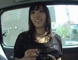 Sexy Azusa Nagasawa car masturbation picture 47
