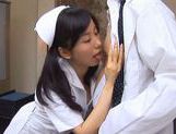 Doctor Has Hina Hanami?s Tight Nurse Pussy To Fuck picture 17