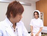 Manaka Kazuki Hot Japanese nurse is kinky picture 6