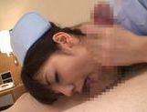 Hot Asian nurse shows off cute ass picture 61