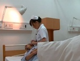 Amateur Asian nurse enjoys hot fucking on camera picture 19