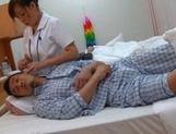 Amateur Asian nurse enjoys hot fucking on camera picture 20