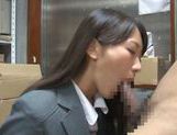 Kozue Hirayama is having a hardcore day at work picture 44