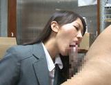 Kozue Hirayama is having a hardcore day at work picture 45