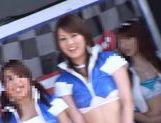 Nice teen Yui Tatsumi in sexy costume enjoys vibrator picture 26