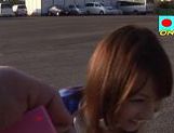 Yui Tatsumi naughty race queen enjoys secret vibrator picture 53