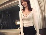 Lovely Yui Tatsumi sex costume and hot hardcore action picture 14