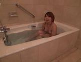 Yuki Morinaga Gets Out Of The Bath To Get Her Shaved Pussy Fucked