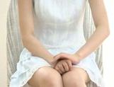 Erina Nagasawa gently removing her clothes picture 11