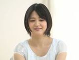 Erina Nagasawa gently removing her clothes picture 15