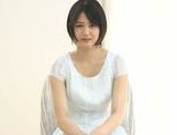 Erina Nagasawa gently removing her clothes picture 26